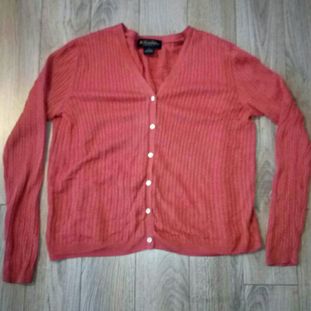 2 for $20 Brooks Brothers cashmere & silk cardi L